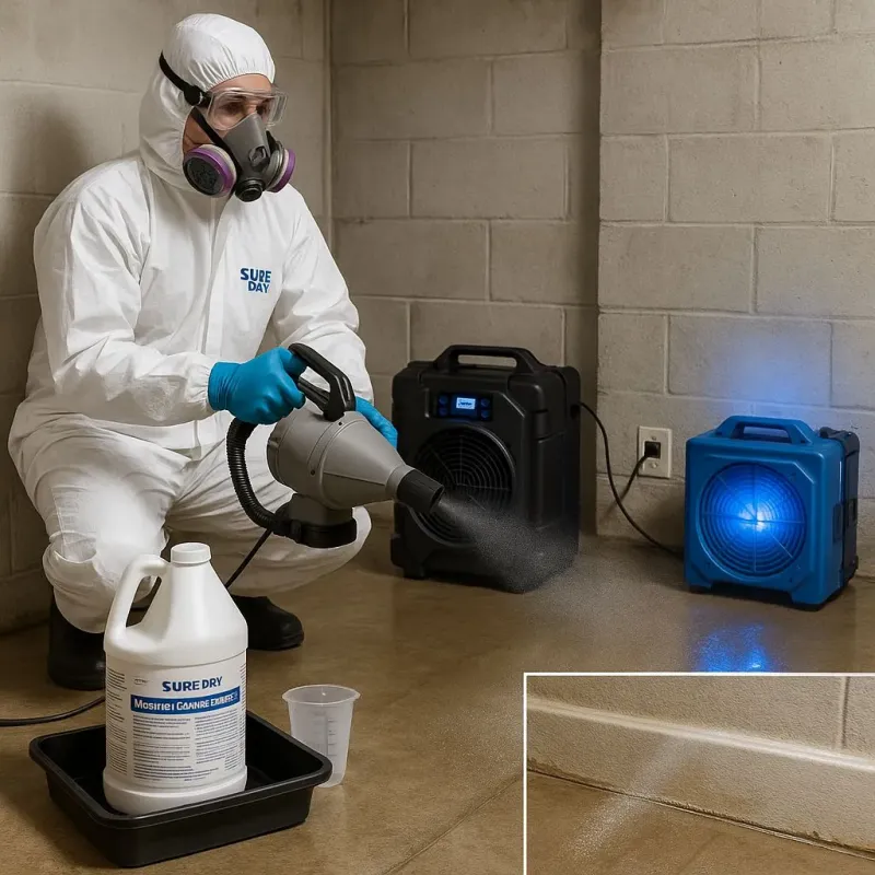 Sanitization and Odor Removal process in Farmington, MN